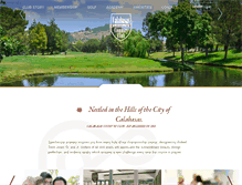 Tablet Screenshot of calabasasgolf.com